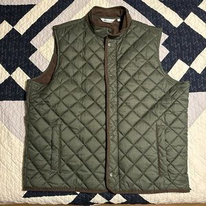 Peter Millar Essex Quilted Travel Vest, XXL